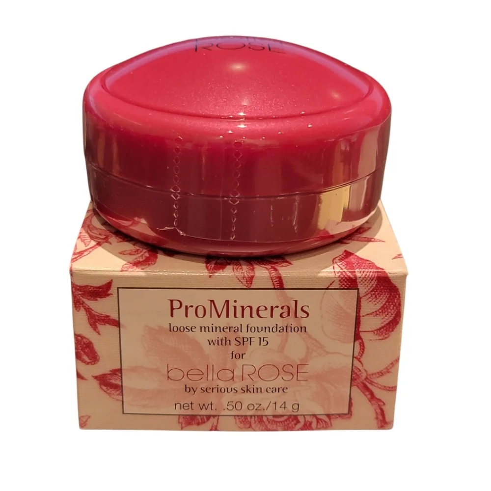 Serious Skincare Bella Rose ProMinerals Makeup Loose‎ Mineral Foundation - Light
